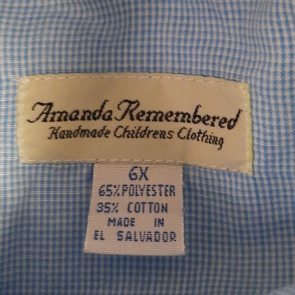 Amanda Remembered "Little Bo Peep" Smocked Dress - Picture 6 of 6